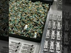 Η διαδικασία παραγωγής πομποδεκτών οπτικών ινών, ημιτελή προϊόντα παρουσιάζει