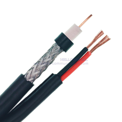 CCTV cable RG59/U 2C 0.5 Figure 8  video power cable best price RG59+2c power coaxial wholesale