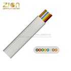 OEM Factory 28 AWG Stranded OFC 8 Core Telephone Cable Flat Telephone Wire