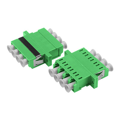 LC APC QUAD Welding Symmetry-type Adapter With Flange