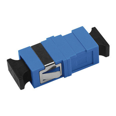 SC UPC SX Welding Fiber Optic Adapter Without Flange Featuring Ceramic Sleeve and Low Insertion Loss