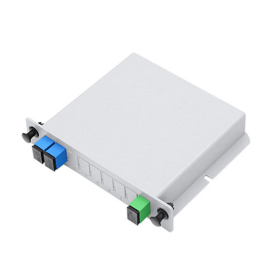 1×2 PLC Fiber Optic Splitter with SC/FC Connection for 1260~1650nm Wavelength Applications