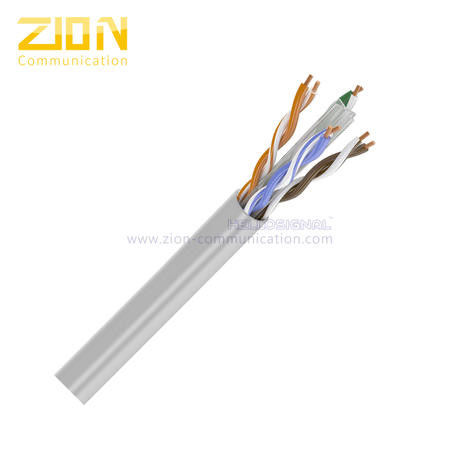 U/UTP CAT6 Network Cable 500Mhz 10Gbps Unshielded PVC Plenum for High-Speed Ethernet