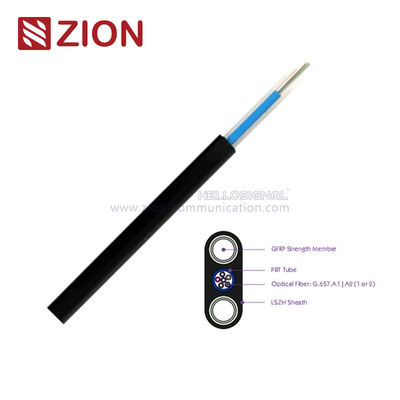 Κεντρικός σωλήνας 3.0x6.0 LSZH καλωδίων πτώσης FDC FTTH οπτικός επίπεδος