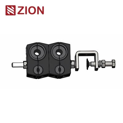Δικτυακό καλώδιο τροφοδοσίας Adss Tension Clamp 4 Way για 2x ((4.8 ̇7) + 2x ((15 ̇22) Mm καλώδια